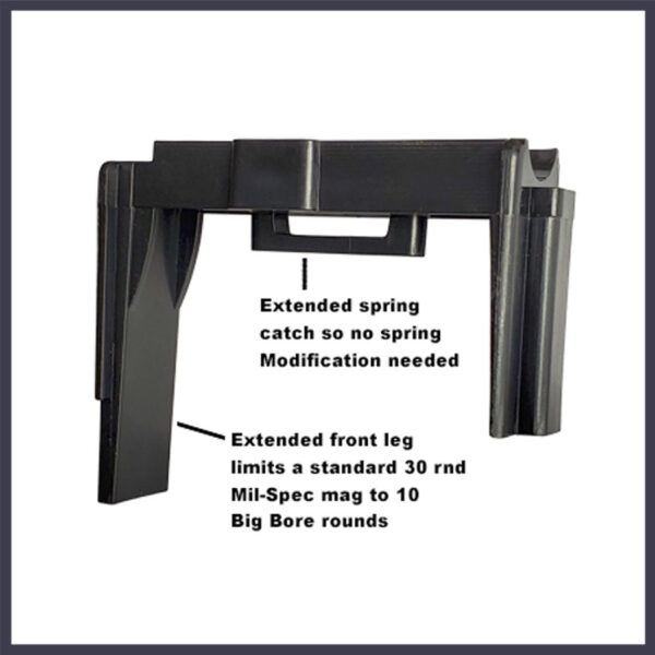 AR15  Big Bore Follower for Metal Mil-Spec Magazine - Image 2